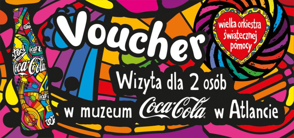 Voucher na podróż do muzeum "The World of Coca-Cola"