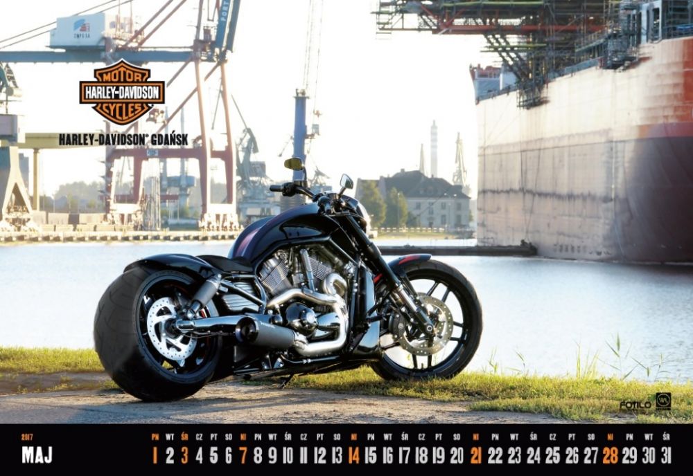 Kalendarz Harley Davidson 2017