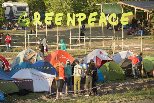 Wioska Greenpeace na Przystanku Woodstock, fot. Lucyna Lewandowska