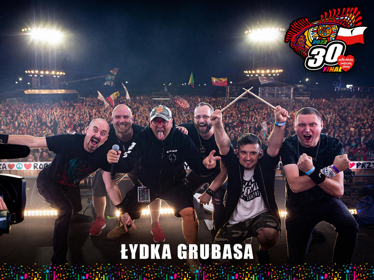 Łydka Grubasa na 27. Pol'and'Rock Festival. fot Michał Kwaśniewski