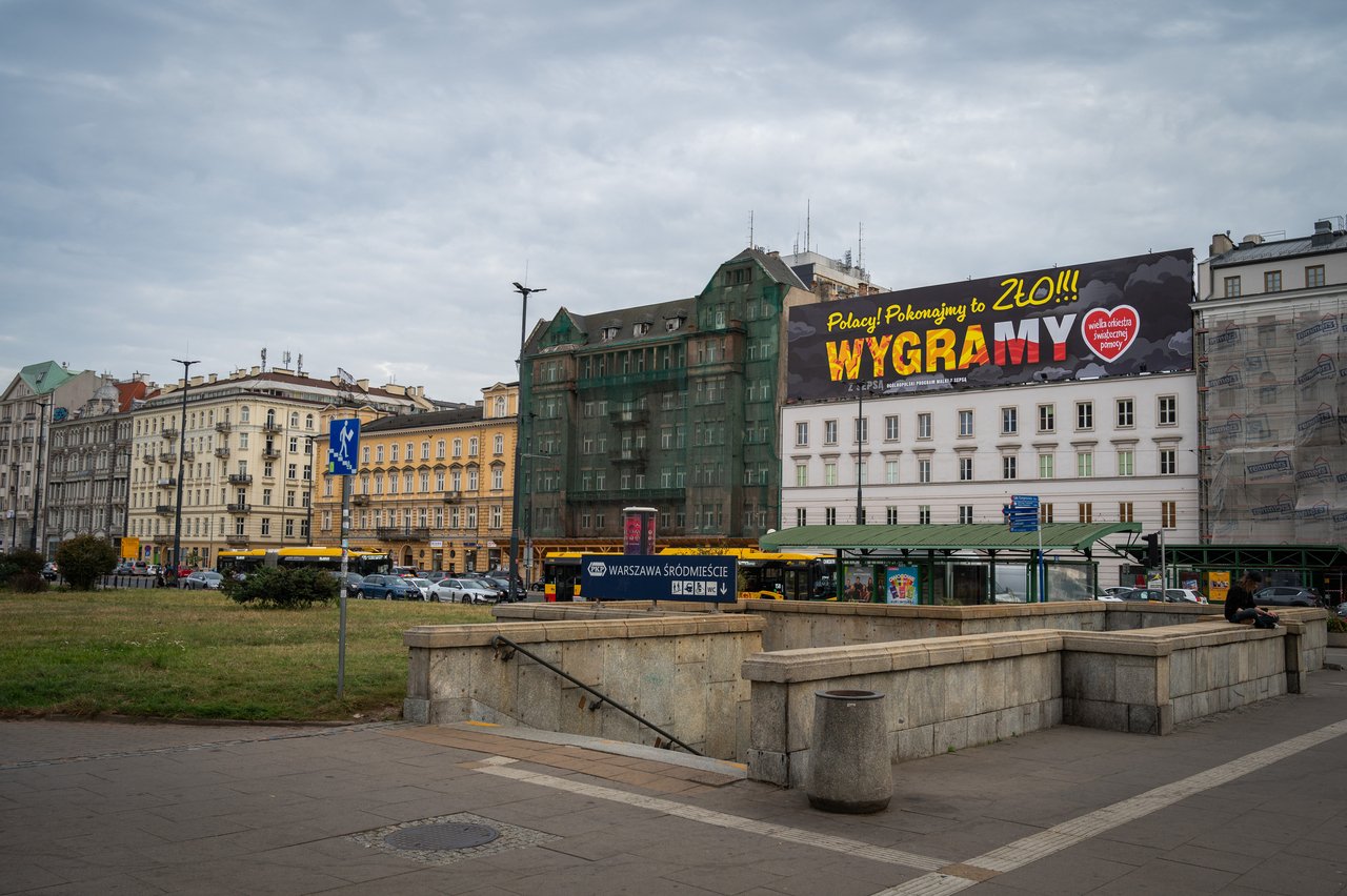 Kampania outdoorowa Fundacji WOŚP ,,Wygramy z sepsą", fot. Łukasz Widziszowski