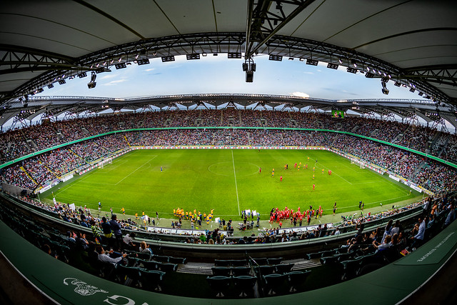 Stadion Legii podczas zeszłorocznego Wielkiego Meczu fot. Dariusz Breś