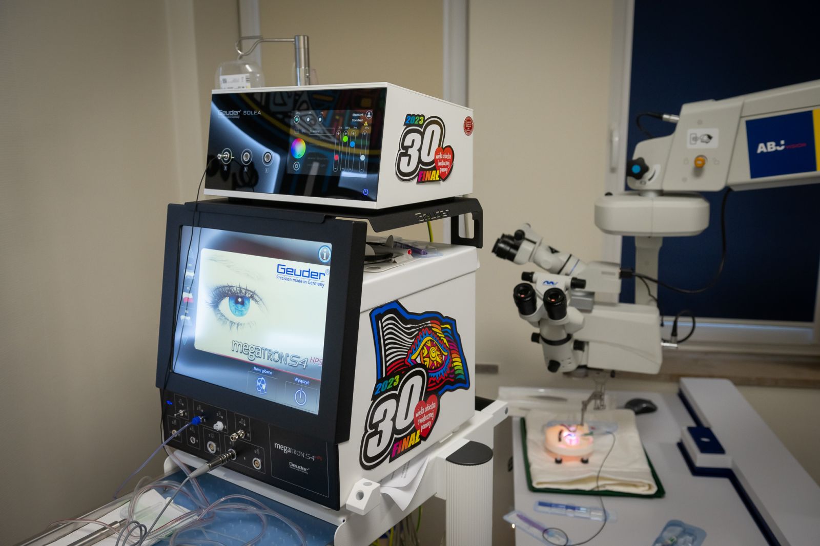 Opening of Ophthalmic Simulation Laboratory at Children's Memorial Health Institute, photo by: Łukasz Widziszowski