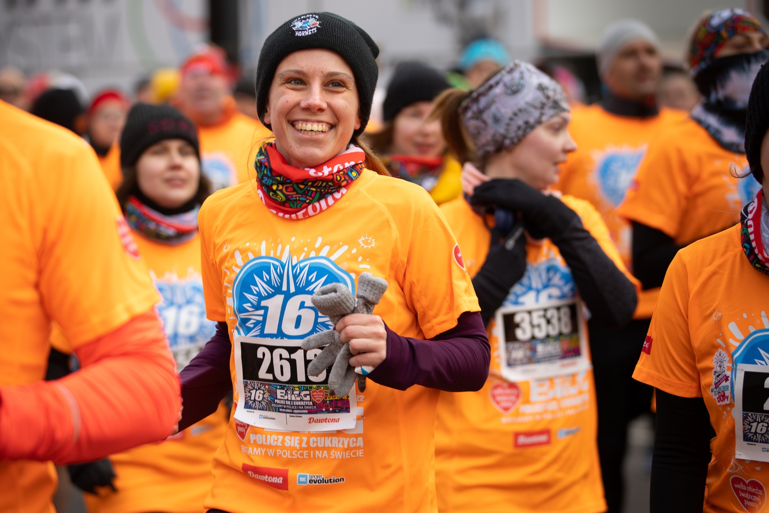 Participants of the 16th "Get Even with Diabetes" Race, photo: Lucyna Lewandowska