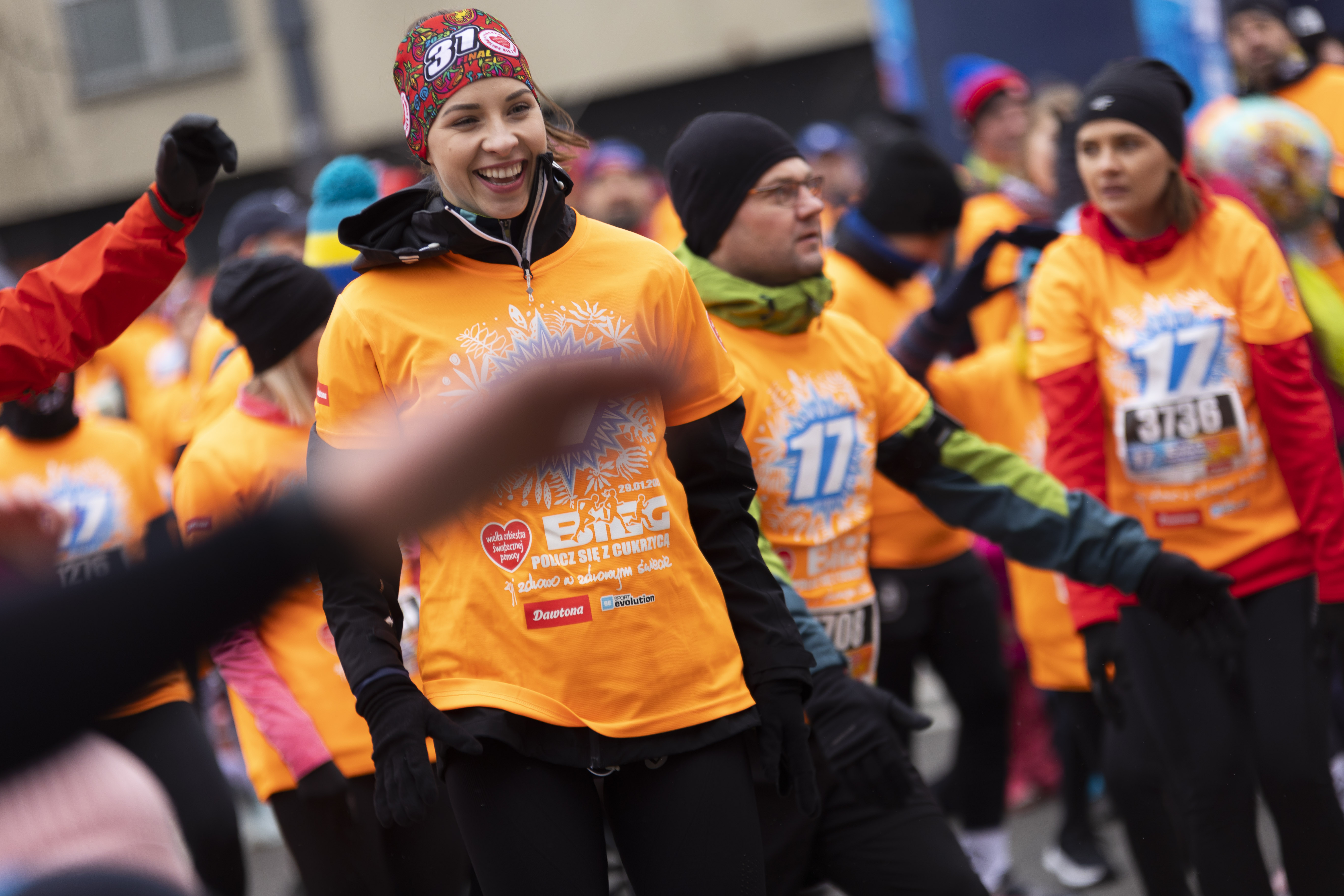 Participants of the 17th Get Even with Diabetes Run, photo: Basia Krasuska