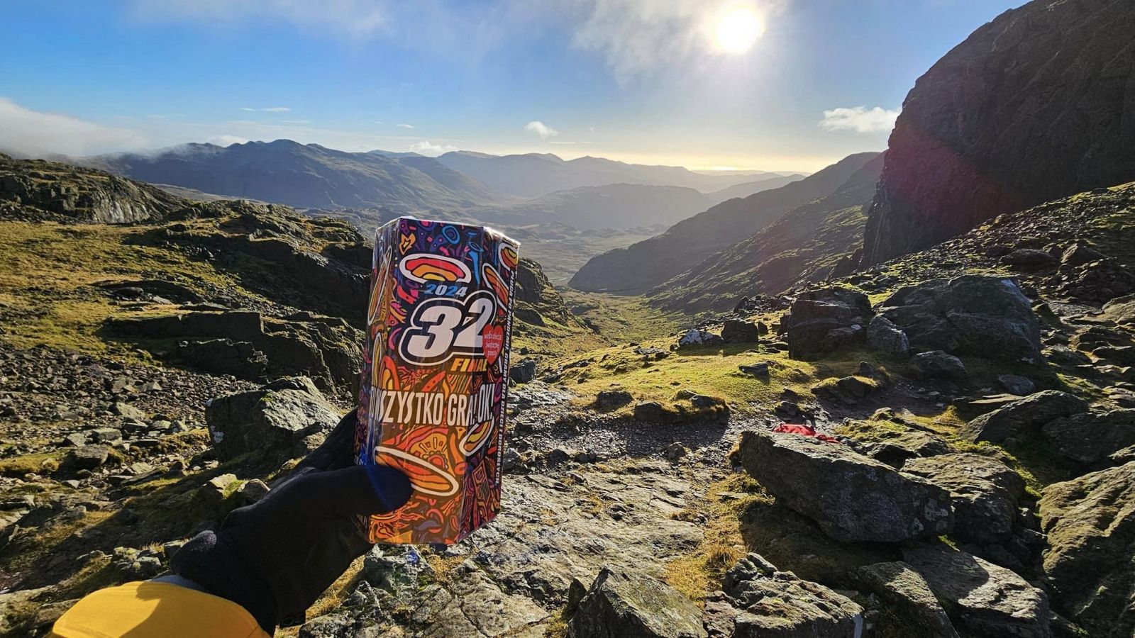 Collection Box on the peak of Scafell Pike, photo by Collection Centre Liverpool