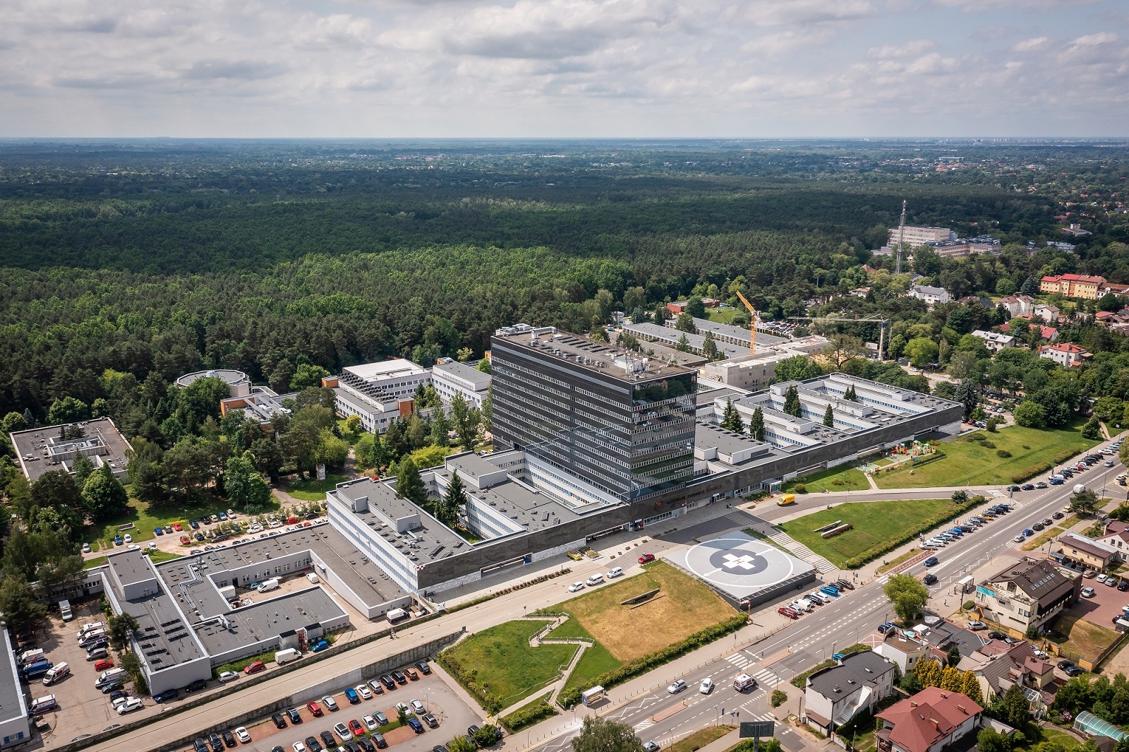 View of the Children’s Memorial Health Institute in Warsaw, photo by: Łukasz Widziszowski